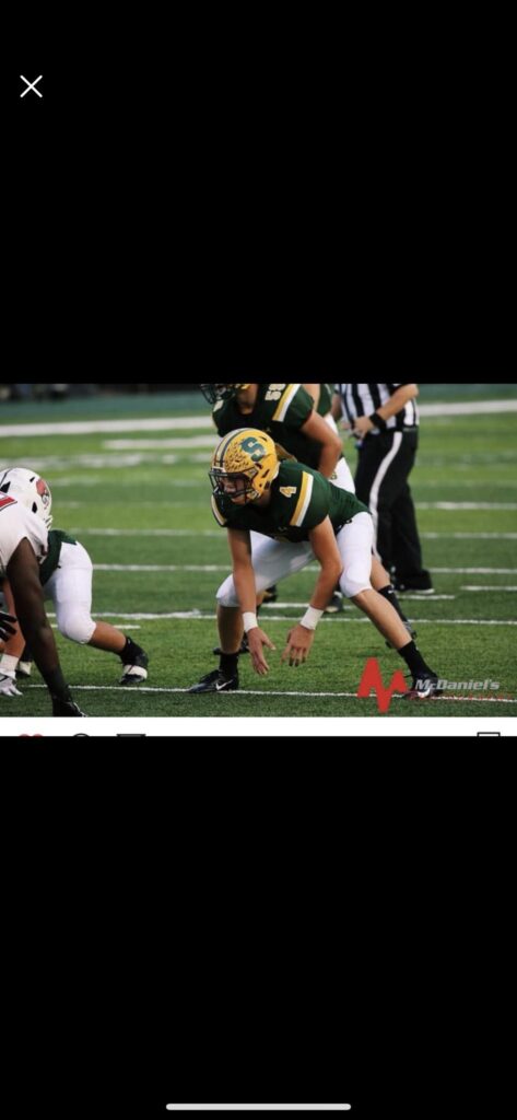 Nate Clark &ndash; Sycamore High School &ndash; Outside Linebacker