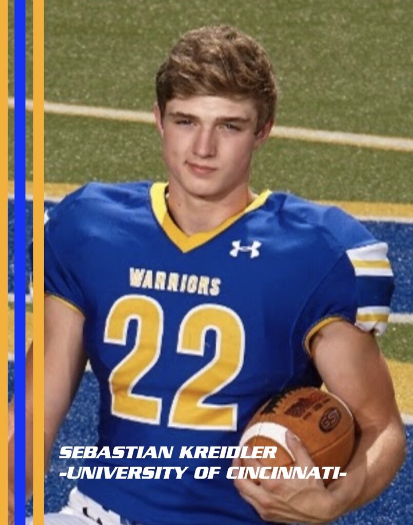 Sebastian Kreidler &ndash; Mariemont HS &ndash; University of Cincinnati