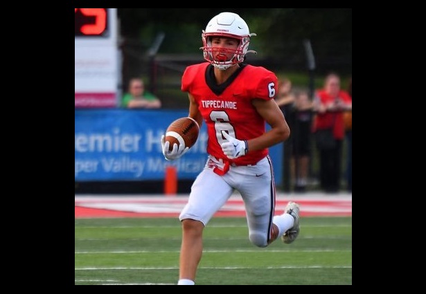 Tippecanoe WR Jackson Davis (photo from X: @Jackson_davis6)