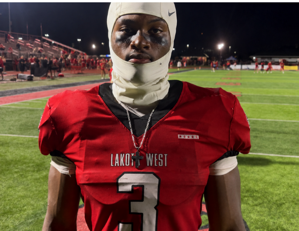 Lakota West running back Kenyon Norman after the Firebirds' win over Lakota East