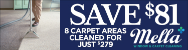 Mella Window & Carpet Cleaning carpet cleaning coupon