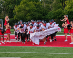 Holy Cross football team takes the field during the 2026 season.